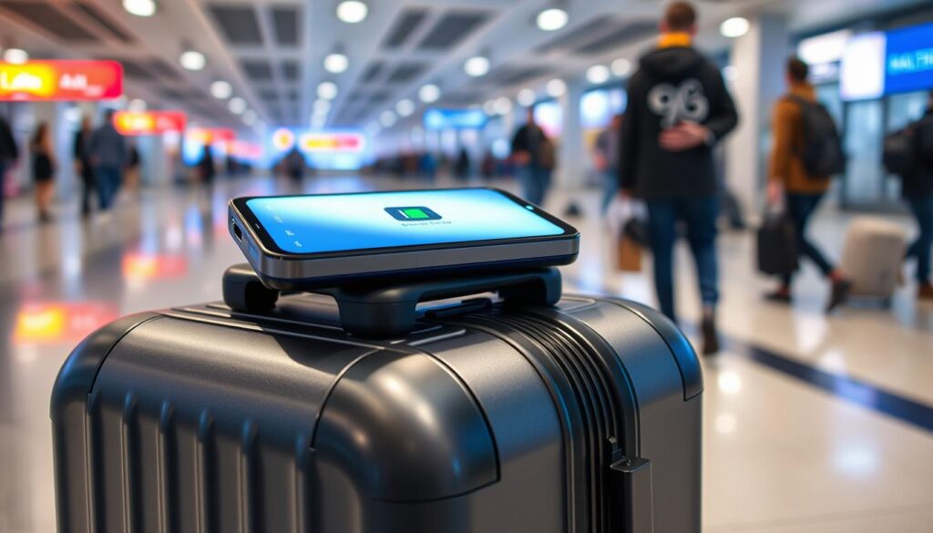 Portable chargers and smart luggage for modern travelers