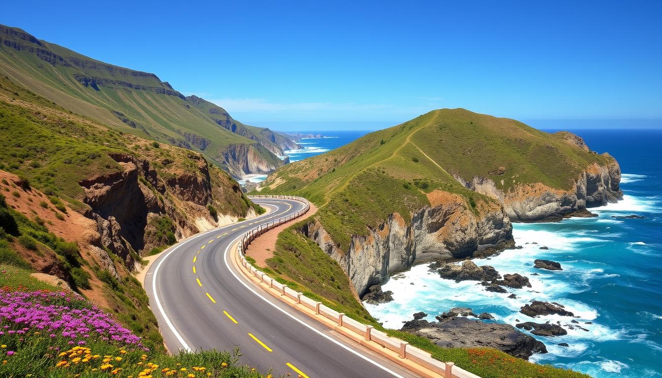 Scenic road trip routes