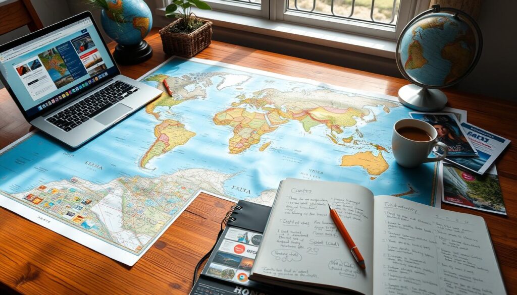 Solo trip planning destination selection