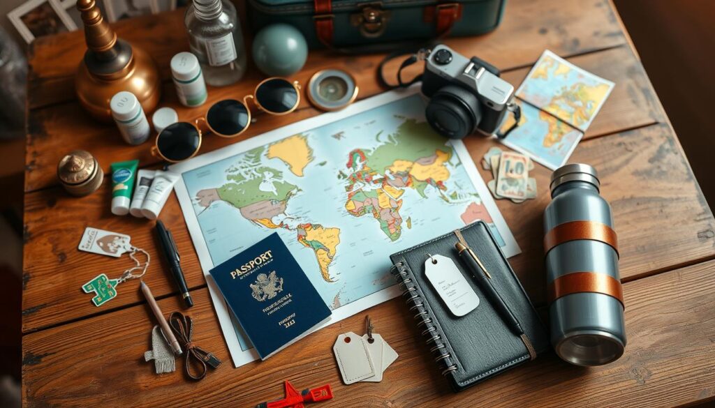 Travel checklist essentials