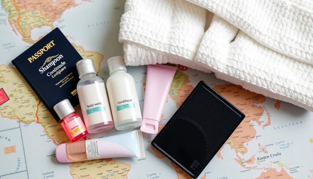 travel-sized toiletries